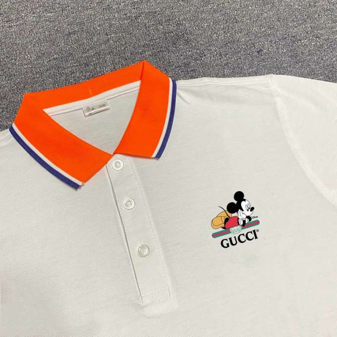 Picture of Gucci Polo Shirt Short _SKUGucciM-3XL25tn0120435
